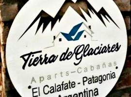 Tierra de Glaciares Aparts Cabañas, hotel en El Calafate