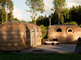 Kuldallika igloo house and iglusauna, hotel Kullamäe városában
