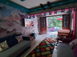 شقه سوبر لوكس دور ارضى بجنينه بالمعموره الشاطى lovely apartment at Mamora beach مع كارنيهات شاطى خاص