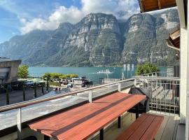 Luxuriöses Galerie-Penthouse direkt am Walensee, hotell i Unterterzen