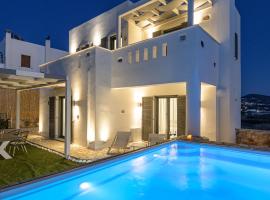 Villa Bazeos, holiday home in Agkidia