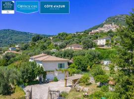 Appartement d'une chambre avec jardin clos et wifi a Le Bar sur Loup, hotel in Le Bar-sur-Loup