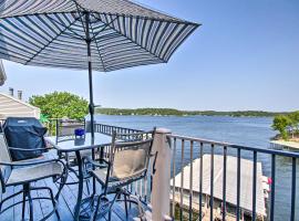 Waterfront Ozark Gem with Pool Access and Lake Views!, hotel with parking in Lake Ozark