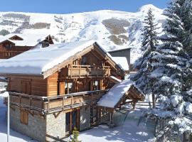 Odalys Chalet Le Renard Lodge, cabaña o casa de campo en Les Deux Alpes