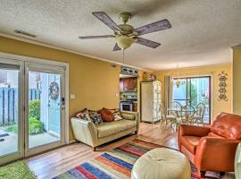 North Myrtle Beach Home with Patio - Walk to Beach!, pet-friendly hotel in Myrtle Beach