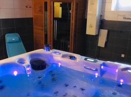 Gîte Spa Sauna Piscine CÔTÉ VERGER Merxheim Alsace, pezsgőfürdős hotel Merxheim városában