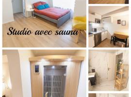 오를레앙에 위치한 호텔 PRESTIGELOC Luxury Studio avec SAUNA PRIVÉ GRATUIT ou sans - Centre ville d'Orléans