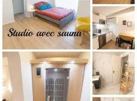 PRESTIGELOC Luxury Studio avec SAUNA PRIVÉ GRATUIT ou sans - Centre ville d'Orléans