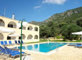 Prasoudopetra, romantic hotel in Ágios Matthaíos