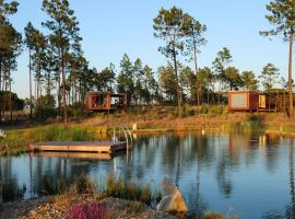 Cocoon Eco Design Lodges, hotel pentru familii din Comporta