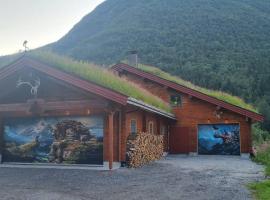 Garasjeleilighet med kort vei til flott natur, Måndalen, Rauma, hotel berdekatan Romsdalsfjord, Sæbø