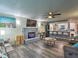 Hot Tub and Theater Room Tropical Springfield Home