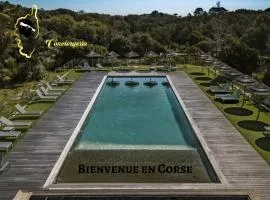 Résidence Cala Sultana N62 - 4 pers avec Piscine chauffée- accès privé à la Plage de SANTA GIULIA