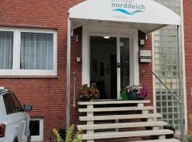 Hotel Pension Norddeich, hotell i Norddeich