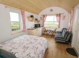 The Beautiful Lazy Llama Shepherd Hut Farm Stay, hotel u gradu Ballyshannon