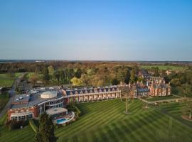 Romantiska viesnīca Rockliffe Hall Hotel Golf & Spa pilsētā Dārlingtona