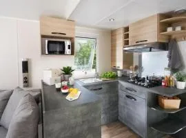 Mobile home 3 chambres 2 salles de bains dans camping 4 étoiles aux charmettes MH k168