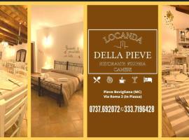 Locanda della Pieve, hotel que accepta animals a Pievebovigliana