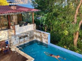 Casa Lobo Bungalows, hôtel à San Pedro de la Laguna