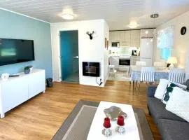Cozy renovated house with a lot of parking space.