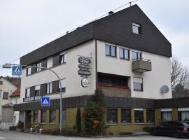 Gasthof Rose, budjettihotelli kohteessa Reutlingen