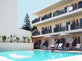 Melitti Hotel, hotell i Rethymno by