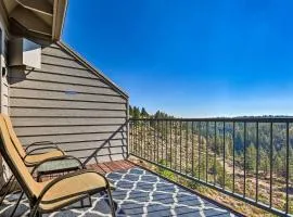 Hiking Trail and Hot Tub Access Bend Condo with Deck