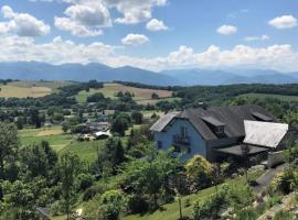 Les Gîtes de La Maison Bleue d'Estialescq, apartament a Estialescq