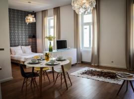 Baross Boutique Apartman, hotelli kohteessa Győr