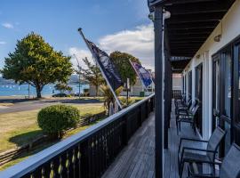 Le Chalet Suisse Motel Taupo, hotell i Taupo