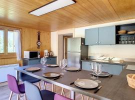 생-장-도프스에 위치한 호텔 Joli APPARTEMENT DANS CHALET AVEC TERRASSE - SAINT JEAN D'AULPS - PROCHE MORZINE - 6 PERSONNES - LILOU