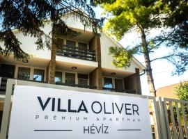 Villa Oliver 1 Hévíz, apartment in Hévíz