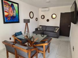 Departamento en condominio con alberca y área infantil, place to stay in Manzanillo