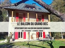 Le Balcon du grand bec, hotel em Planay