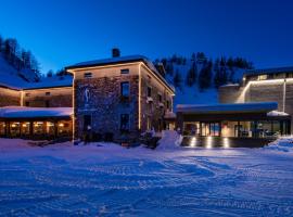Re Delle Alpi Resort & Spa, 4 Stelle Superior, hotel i nærheden af Piccolo San Bernardo Express-skiliften, La Thuile