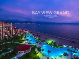 Paradise apartment, private beach condo Bay View Grand, hotell sihtkohas Puerto Vallarta