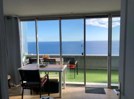 Viangella - Dramatic sea view! Top floor 2km to Monaco，卡普戴爾的飯店