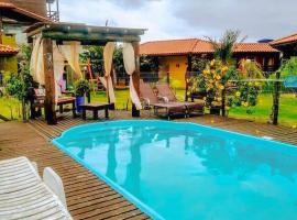 Cabanas do Rosa, casa rústica em Praia do Rosa