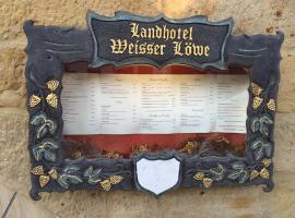 Landgasthof und Hotel Weisser Löwe, hotel v destinaci Eckental