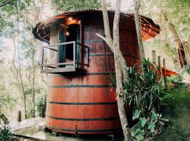 Pipa Merlot, glamping en Petrópolis