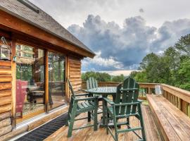 Log Cabin with a View, casa vacanze a Andover