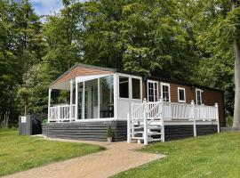 Percy Wood Lodges with Hot Tubs, hotel en Swarland