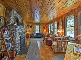 Cozy Lakefront Cabin with Indoor Gas Fireplace!