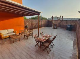 Romántico apartamento, piscina y BBQ en Playa La Tejita, appartamento a El Médano