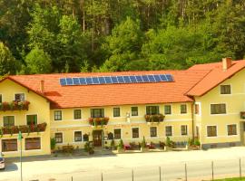 Gasthof zur Bruthenne, budgethotel i Weissenbach an der Triesting