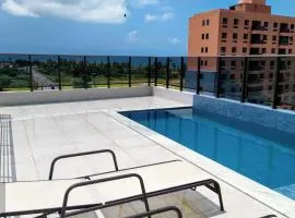 AP na Praia de Ponta de Campina, Cabedelo PB