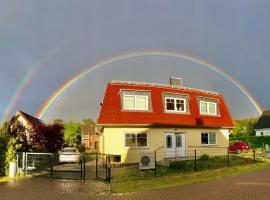 Apartment im OG zwischen See und Wald mit großem Garten, self catering accommodation in Bestensee