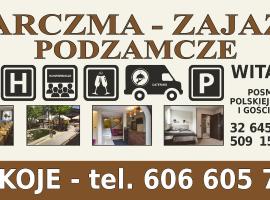 Zajazd Podzamcze, hotel sa parkingom u gradu Olkuš