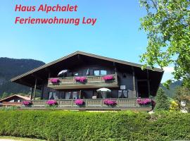 Alpchalet - Ferienwohnung Loy, Ferienwohnung in Reit im Winkl