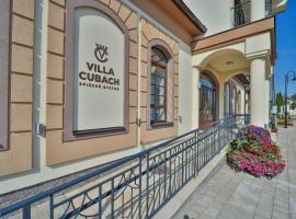 VILLA CUBACH, hotel with parking in Spišské Bystré